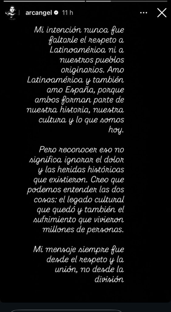 Arcángel reacciona a la polémica por sus palabras sobre España y América Latina - Noticias de hoy en República Dominicana | De Último Minuto