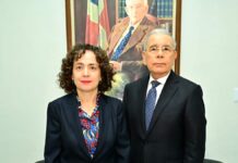 Embajadora de España visita a Danilo Medina en la sede del PLD