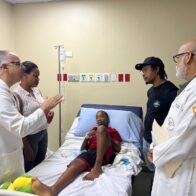 Niño Kelvin Manuel recibe alta médica tras caer del elevado de Los Alcarrizos - Noticias de hoy en República Dominicana | De Último Minuto
