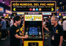 Día Mundial del Pac-Man. Videojuego arcade creado por el diseñador de videojuegos Tōru Iwatani