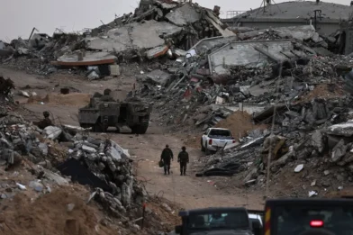 La ‘línea naranja’, la nueva zona bajo control militar con que Israel gana terreno en Gaza