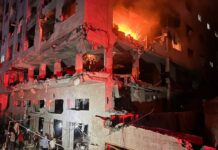 Israel lanzó un ataque aéreo en Gaza contra un alto líder de Hamas