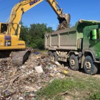 Alcaldía de Santiago retira 148.59 toneladas de basura del canal Monsieur Bogaert en La Otra Banda