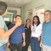 Autoridades supervisan avances del centro de diagnóstico en arroyo el cabo