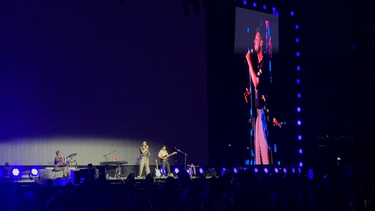 Diego Jaar pone a vibrar el Quisqueya como telonero de Ed Sheeran