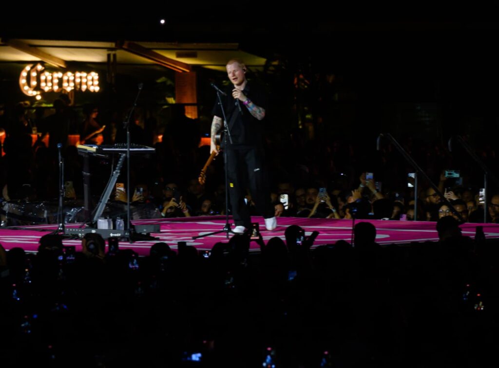 Ed Sheeran conquista Santo Domingo con una noche llena de éxitos en su “The Loop Tour” - Noticias de hoy en República Dominicana | De Último Minuto