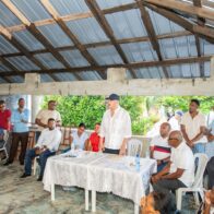 El senador Pedro Catrain reafirmó su compromiso con las comunidades de la provincia de Samaná