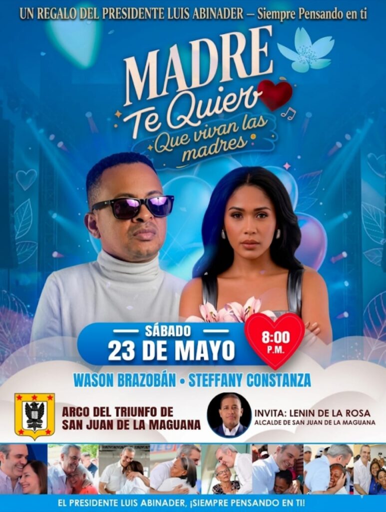 Gran celebración por el Día de las Madres reunirá a 20 estrellas de la música nacional en 6 pueblos del sur - Noticias de hoy en República Dominicana | De Último Minuto