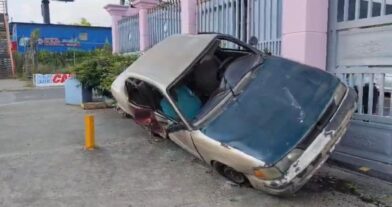 Mujer evita una tragedia al estrellar su vehículo contra una pared tras quedarse sin frenos en Santiago - Noticias de hoy en República Dominicana | De Último Minuto