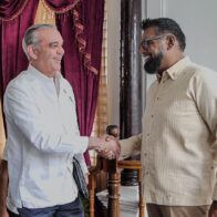 Presidente Abinader sostiene reunión bilateral con su homólogo Mohamed Irfaan Alí - Noticias de hoy en República Dominicana | De Último Minuto