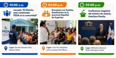 Agenda del día: viernes 22 de mayo de 2026
