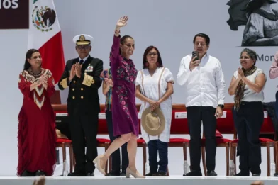 Sheinbaum, a dos años de su victoria electoral: "Vamos a defender la soberanía de México"