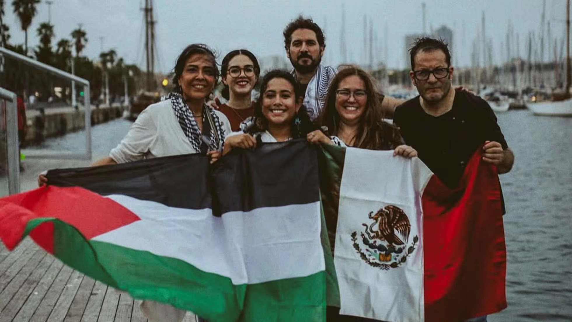 Mexicanos de la Flotilla exigen romper relaciones con Israel tras detención y tortura