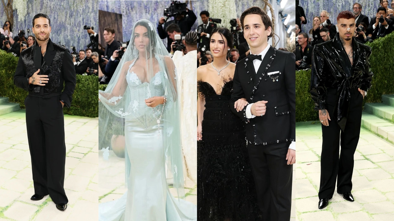 Latinos brillan en la Met Gala 2026 desbordando estilo y elegancia