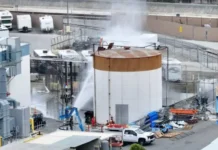 Una fuga química obligó a evacuar a 40.000 personas en el sur de California