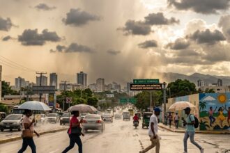 Aguaceros dispersos y calor continuarán afectando gran parte del país hasta el martes
