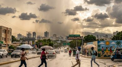 Aguaceros dispersos y calor continuarán afectando gran parte del país hasta el martes