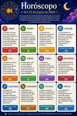 Horóscopo del 23 de junio de 2026