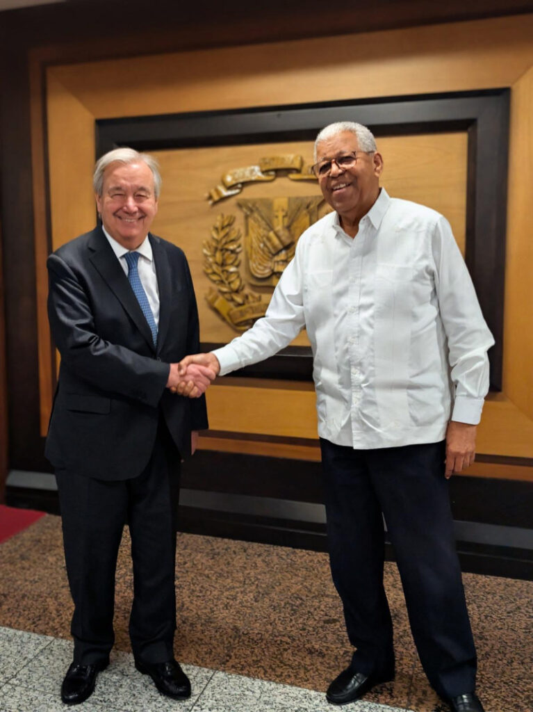 Secretario general de la ONU llega a RD y agradece respaldo dominicano a Haití - Noticias de hoy en República Dominicana | De Último Minuto