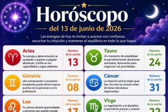Horóscopo del 13 de junio de 2026