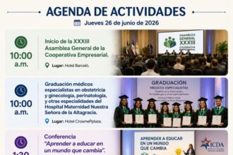 Agenda del día: viernes 26 de junio de 2026 