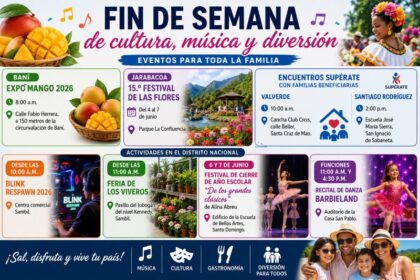 Festivales, entrega de bonos y actividades familiares marcan la agenda de este fin de semana