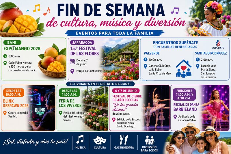 Festivales, entrega de bonos y actividades familiares marcan la agenda de este fin de semana