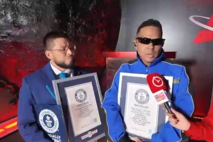 Santiago Matías celebra tercer Récord Guinness y anuncia nuevos proyectos