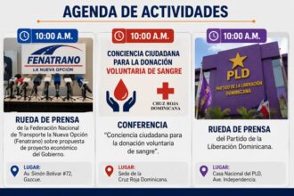 Agenda del día: lunes 15 de junio de 2026