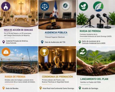 Agenda del día: miércoles 3 de junio de 2026