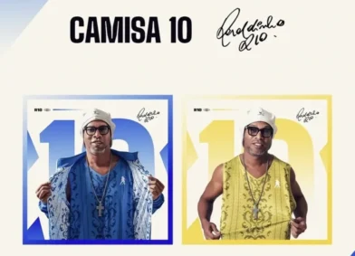 Ronaldinho lanza su primer disco llamado ‘Camisa 10’, con Pitbull, Sean Paul y Juan Magán