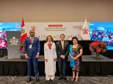 JCE participa en misión de observación electoral para comicios presidenciales en Perú