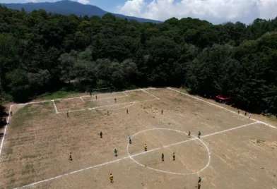 La cancha de fútbol que resiste dentro de un antiguo volcán en el sur de Ciudad de México - Noticias de hoy en República Dominicana | De Último Minuto