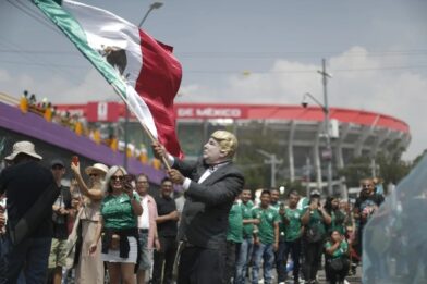 La fiesta del Mundial llega al Azteca entre celebración, fuerte seguridad y reclamos vecinales - Noticias de hoy en República Dominicana | De Último Minuto