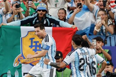Messi iguala récord goleador de los Mundiales con histórico triplete en triunfo argentino - Noticias de hoy en República Dominicana | De Último Minuto