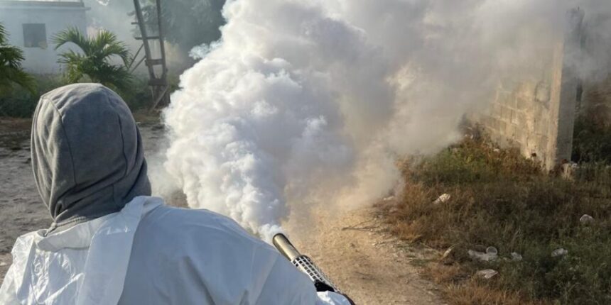 DPS de La Romana realiza operativo contra el dengue en Villa Hermosa