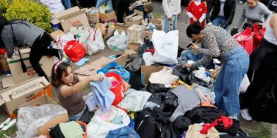 Donaciones y voluntarios se concentran en Bogotá para seguir enviando ayudas a Venezuela