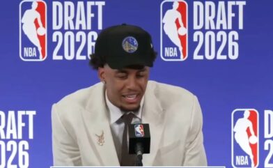 Yaxel Lendeborg emocionado tras llegar a los Warriors: “Estoy feliz y ansioso por jugar de una vez” - Noticias de hoy en República Dominicana | De Último Minuto