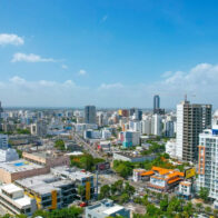 Vista panoramica de Santo Domingo, ciudad capital de República Dominicana.