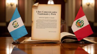 Guatemala y Perú pondrán en vigor el 1 de julio el tratado de libre comercio