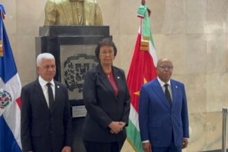 Presidenta de Surinam reafirma su compromiso con una alianza duradera con RD - Noticias de hoy en República Dominicana | De Último Minuto