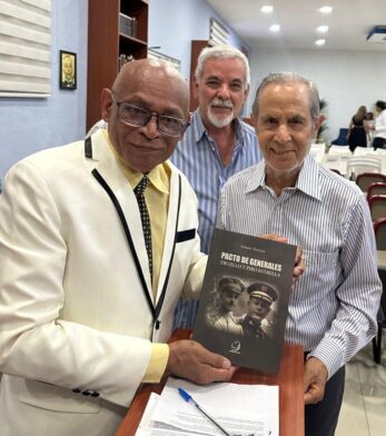 Periodista Arturo Taveras presenta “Pacto de Generales”, un libro histórico sobre Trujillo y Piro Estrella