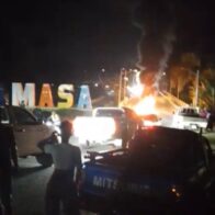 Protestan en Yamasá por prolongado apagón que afecta a decenas de familias
