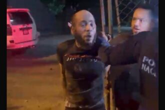 Capturan presunto asaltante luego de intensa persecución policial en el área monumental de Santiago