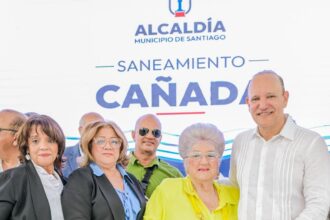 Alcaldía de Santiago inicia saneamiento de cañada con inversión de RD$266 millones