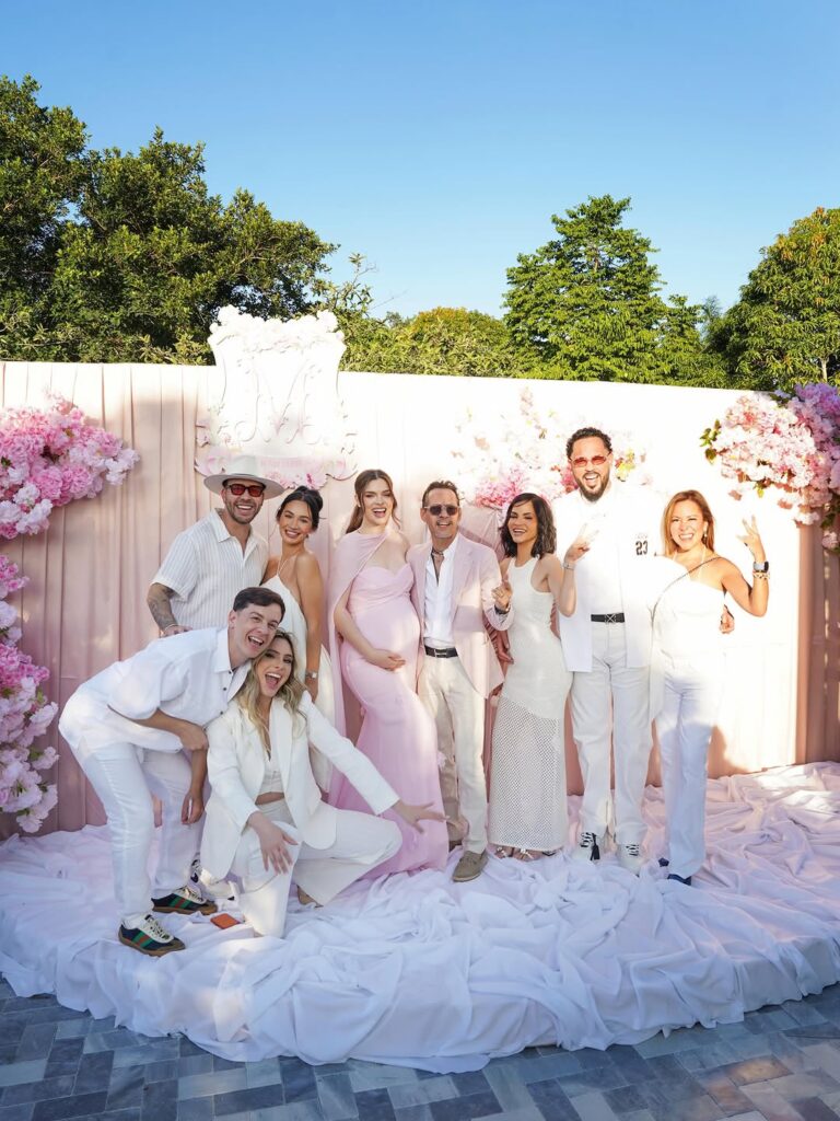 Celebridades acompañan a Marc Anthony y Nadia Ferreira en baby shower de su princesa - Noticias de hoy en República Dominicana | De Último Minuto