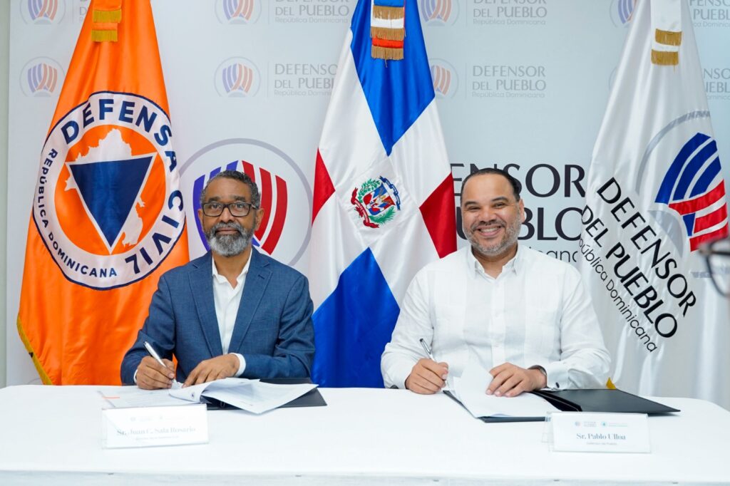 Defensor del Pueblo y Defensa Civil firman acuerdo para fortalecer protección de derechos humanos en emergencias | 5 | Defensor del Pueblo y Defensa Civil firman acuerdo para fortalecer protección de derechos humanos en emergencias - Noticias de hoy en República Dominicana | De Último Minuto