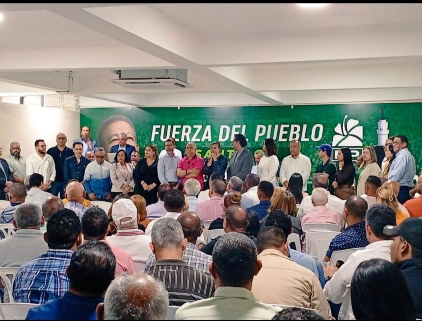 Designan a Jaime Perelló al frente de la Dirección del Sector Externo de la Fuerza del Pueblo en Santiago.
