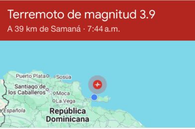 Sismo de magnitud 3.9 sacude la zona de Samaná - Noticias de hoy en República Dominicana | De Último Minuto