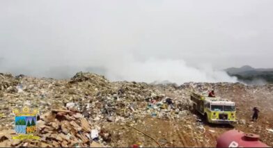 Declaran en estado de emergencia el vertedero municipal de Jarabacoa por incendio y contaminación - Noticias de hoy en República Dominicana | De Último Minuto